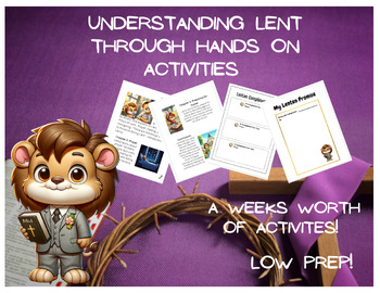 Preview of Understanding Lent Through Hands-On Activities