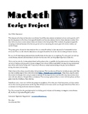 Understanding Macbeth through Theatre Design