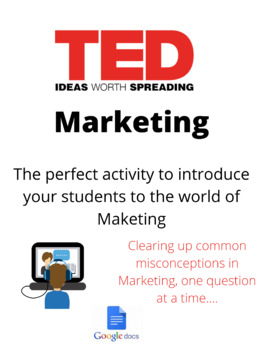 Preview of Understanding Marketing: TED Talk Questionnaire