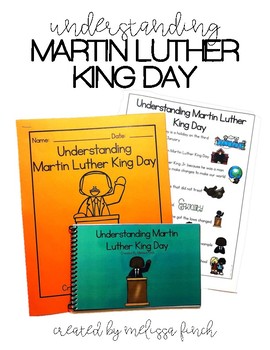 Preview of Understanding Martin Luther King Day- Social Narrative for Students with Autism