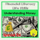 Understanding Money Unit  Book Activities Special Educatio