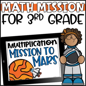 Preview of Understanding Multiplication Escape Room or Math Mission for 3rd Grade