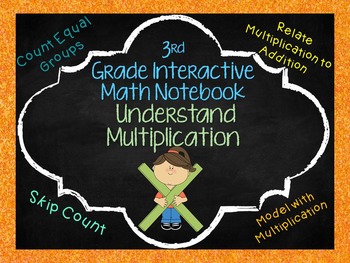 Understanding Multiplication Notebook Pages Aligned with 3rd grade GO Math!