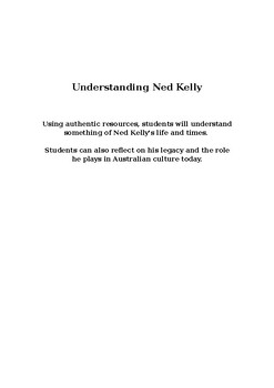 Preview of Understanding Ned Kelly