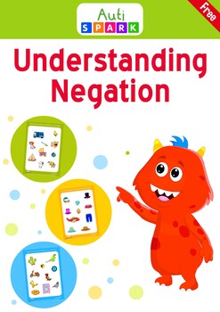 Preview of Understanding Negation Worksheets Set 1 - Special Education Worksheets