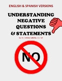 Understanding Negative Questions & Statements (4 books)- E