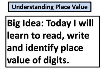 Preview of Understanding Place Value