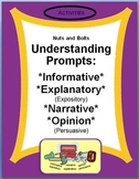 Understanding Prompts: Expository, Narrative, & Persuasive