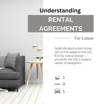Preview of Understanding Rental Agreements | Life Skills for High School