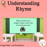 Understanding Rhyme