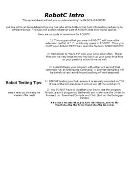 Preview of Understanding RobotC