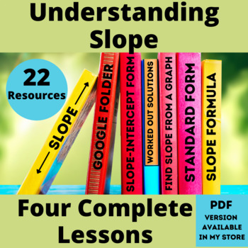 Preview of Understanding Slope and Linear Equations Graph Standard and Slope-Intercept Form