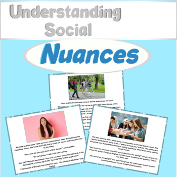 Preview of Understanding Social Nuances - File Format Bundle