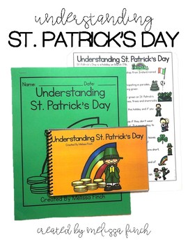 Preview of Understanding St. Patrick's Day- Social Narrative