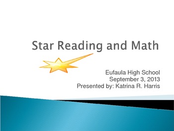 Preview of Understanding Star Math and Reading