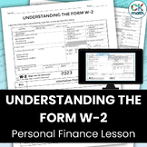 Understanding The Form W-2 - Federal Income Taxes Financia