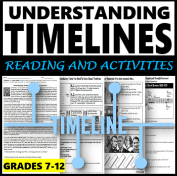 Preview of Understanding Timelines | Reading and Activities