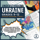 Understanding Ukraine: Leveled Reader, Activities, & Quiz 