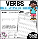 Identifying Verbs Worksheets | Teachers Pay Teachers