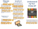 Understanding Your Childs IEP - brochure for parents