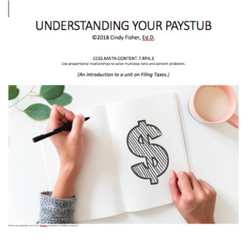 Preview of Understanding Your Paystub