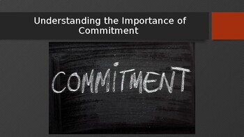 Preview of Understanding the Importance of Commitment