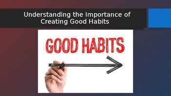 Preview of Understanding the Importance of Creating Good Habits