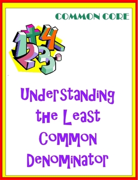Preview of Understanding the Least Common Denominator