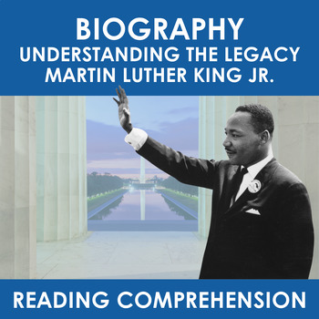 Preview of Understanding the Legacy - Martin Luther King Jr. Comprehension Activity