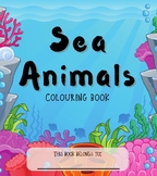 Underwater Wonders: Sea Creatures Coloring Book | Printabl