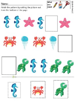 Underwater Math Number Worksheets 1-5 By Littlesmilesllc 