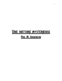 Une histoire mysterieuse (Play/Script in French)