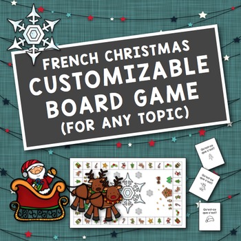 Preview of French Christmas Board Game