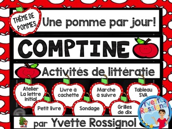 Preview of L'automne et les pommes  Ateliers et activités pour la lecture et l'écriture