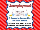Unemployment - Lesson Plan and Activities