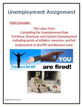 assignment on unemployment pdf