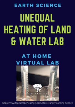 Preview of Unequal Heating of Land & Water Remote Learning Digital Lab (Earth Science)