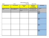 Unfinished Learning Planning Template