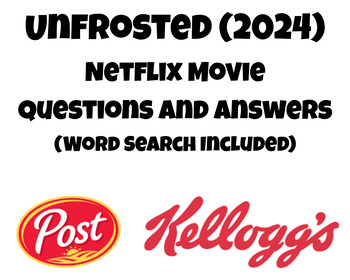 Preview of Unfrosted (2024) Movie Questions