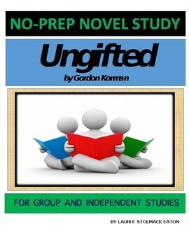 Preview of Ungifted Novel Study by Gordon Korman - No-Prep Novel Lessons