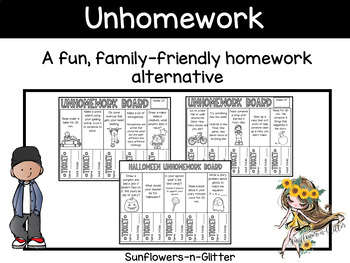 Preview of Unhomework Boards