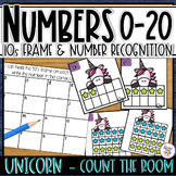 10's frame Number Sense Activity for Numbers 1-20 - UNICOR