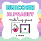 Unicorn Alphabet Matching Game