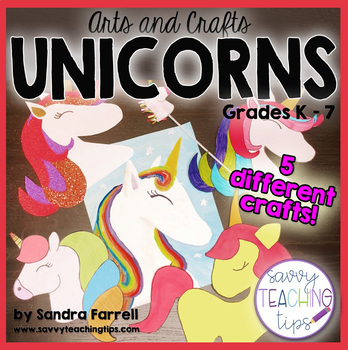 Preview of Unicorn Arts and Crafts BUNDLE