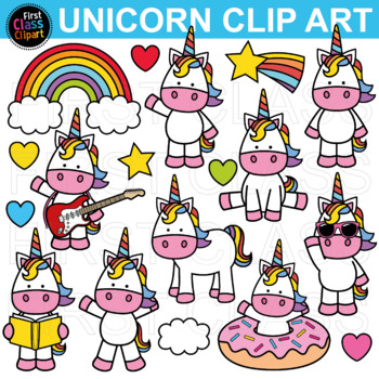 Preview of Unicorn Clip Art