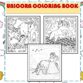 Unicorn Coloring Book Printable for Kids