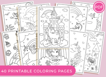 Download Coloring Pages For Girls Worksheets Teaching Resources Tpt