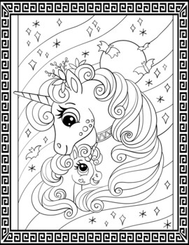 The Wonderful Things You Will Be: Unicorn & Mandala Coloring Pages for Kids  - Coloring Book For kids ages 2-3 & ages 3-5 - A Great Gift - (8.5 x 11) I  (Paperback)