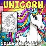 Unicorn Coloring Pages For Kids | Coloring Sheets | Activities