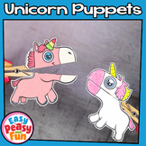 Unicorn Craft | Clothespin Puppets | Letter U